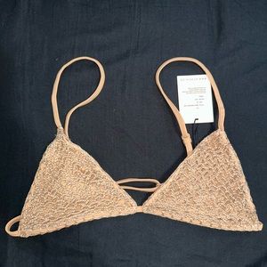 Acacia • Baja Crochet Top - Oat